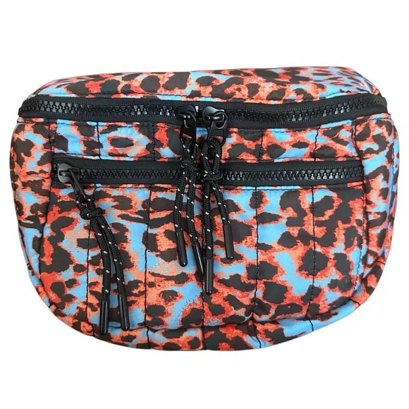 FP MOVEMENT FREE PEOPLE Quilted Print Sling Bag Belt Bag NWT